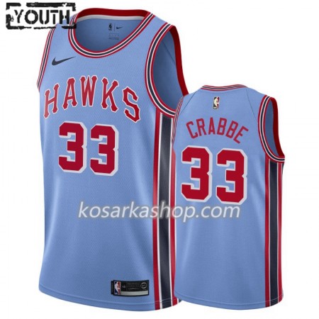 Dres Atlanta Hawks Allen Crabbe 33 Nike 2019-20 Hardwood Classics Swingman - Dječji